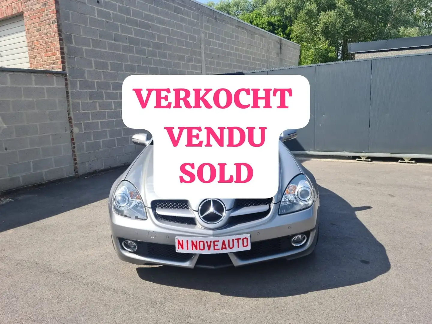 Mercedes-Benz SLK 200 Kompressor *Automat*Full Option*1st Egenaar Szürke - 1