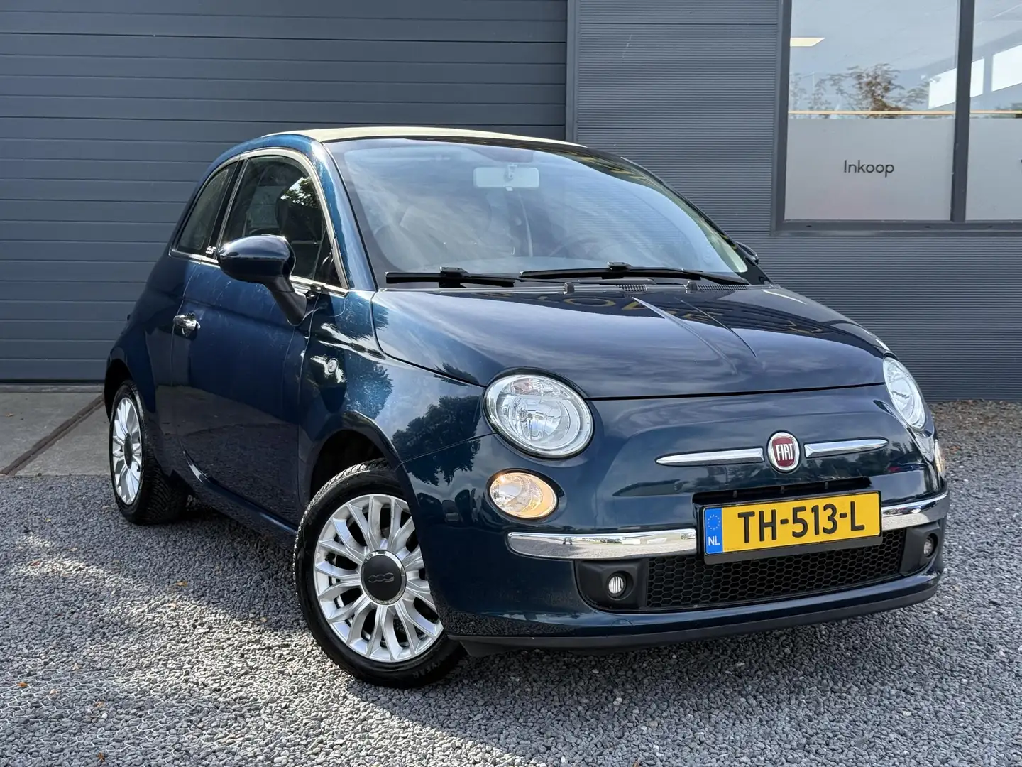 Fiat 500C 1.2 Rock 1e Eigenaar,Automaat,Airco,Weinig Km,Dist Blauw - 2