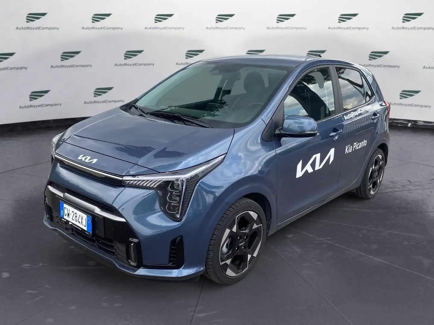 Kia Picanto 1.2 12V 5 porte AMT GT Line AZIENDALE IVA ESPOSTA Blu/Azzurro - 1