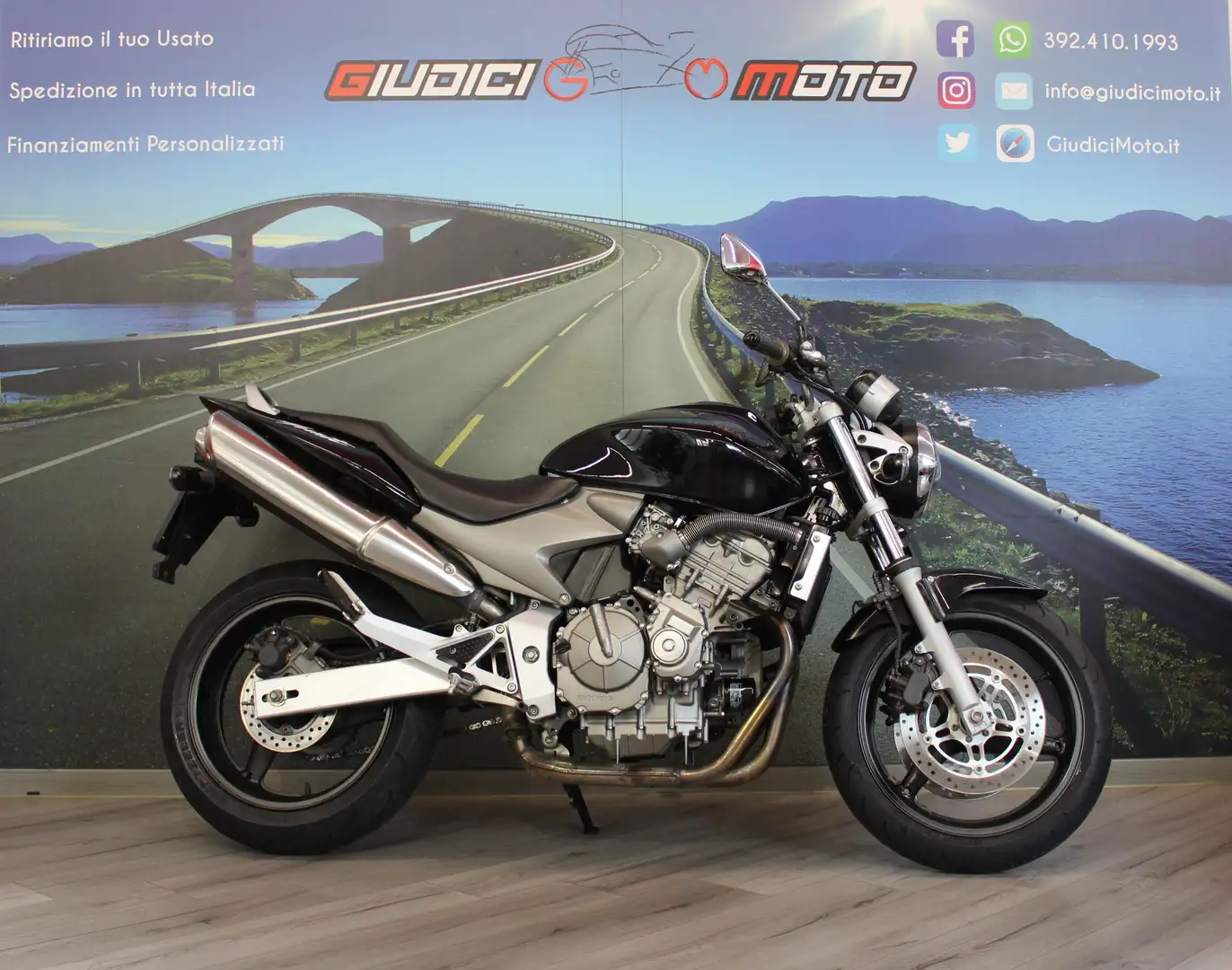 Honda Hornet 600 - 2003 - km 16316 Nero - 1