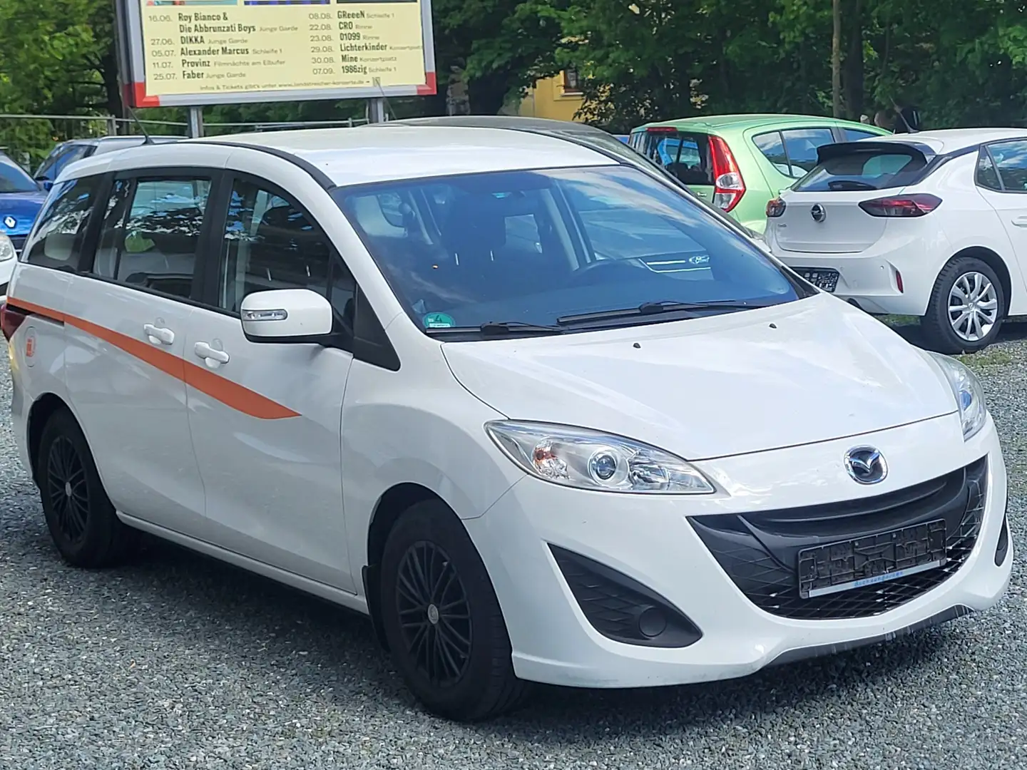 Mazda 5 Prime-Line. 1.8. Klimaanlage. Weiß - 1