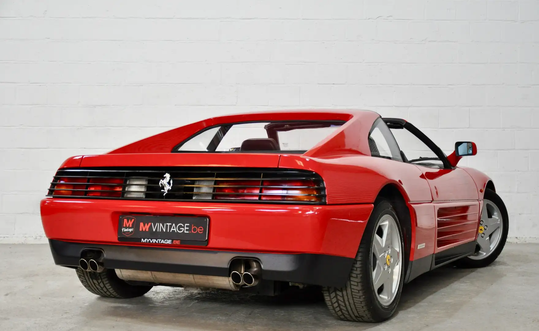 Ferrari 348 TS 300cv  ** Spider-Targa Pininfarina EU-Version** Rouge - 2