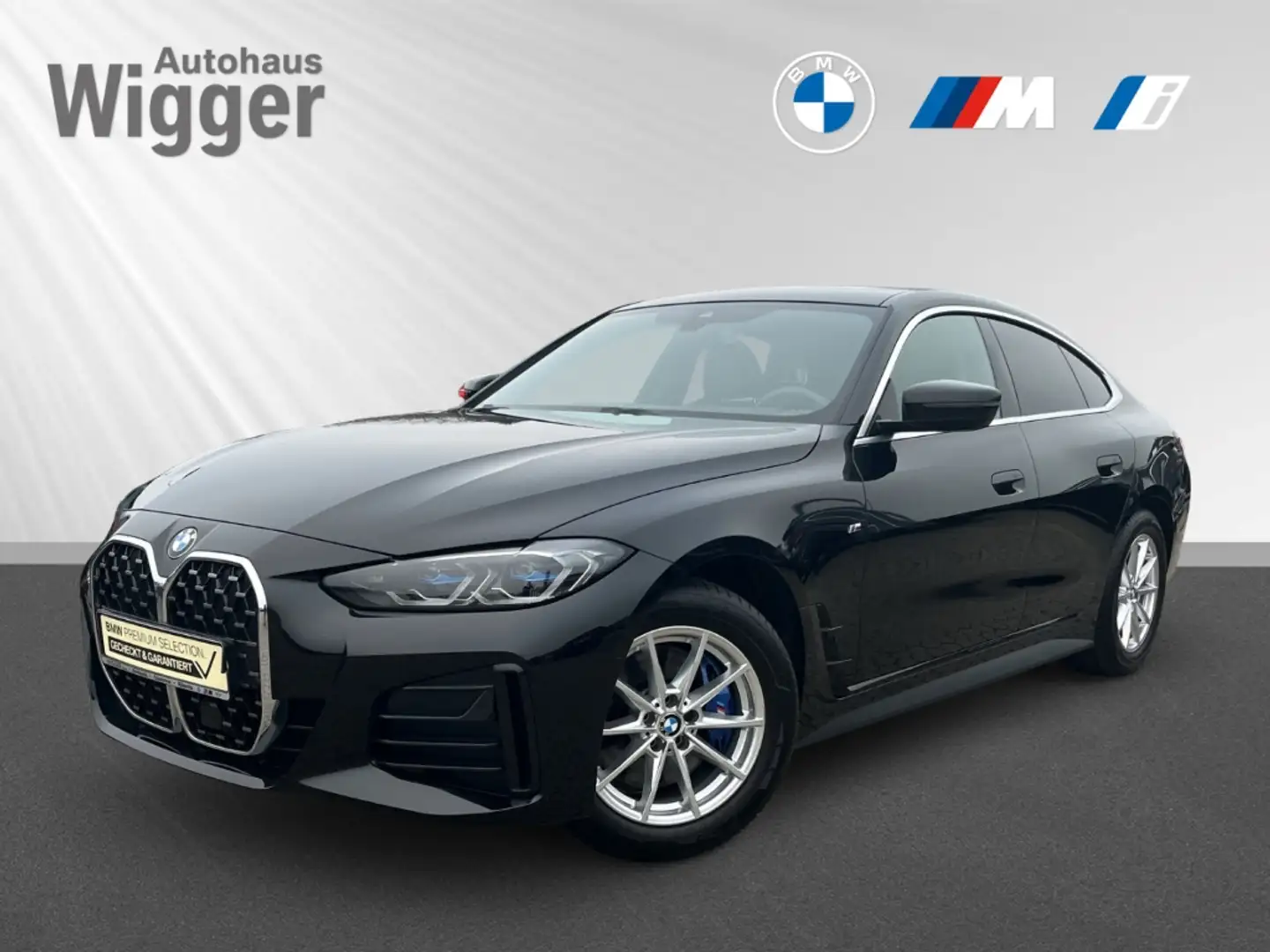 BMW 430 Gran Coupe M Sport/AHK/Navigation/Leder Schwarz - 1