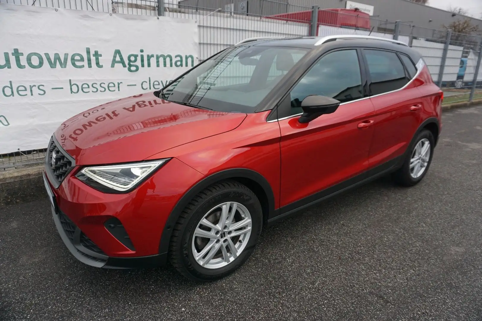 SEAT Arona FR 1.0 TSI DSG KESSY/ACC/RFK/PLA/NAVI Rot - 2