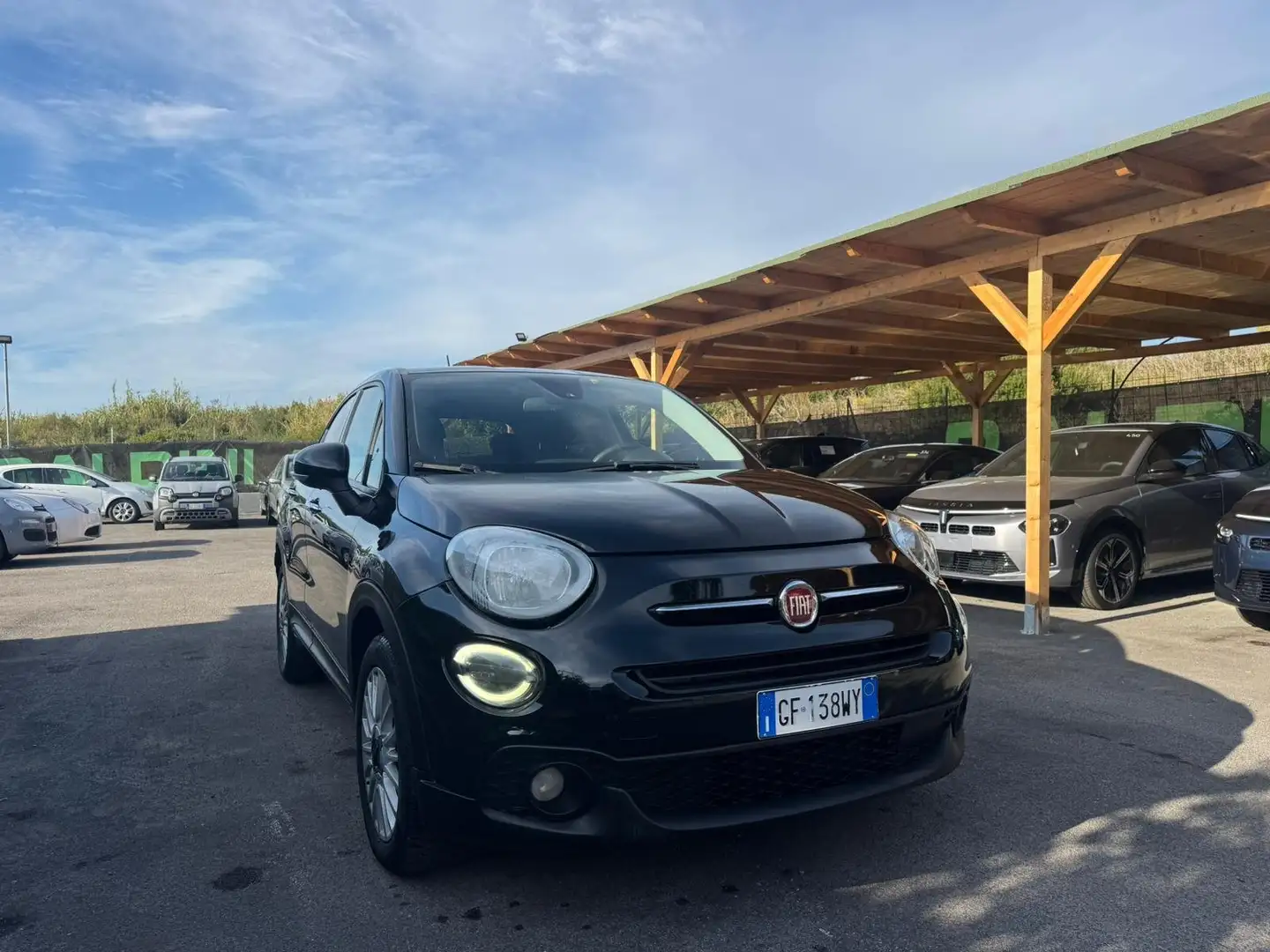 Fiat 500X 500 X 2018 1.3 mjt Connect 95cv Schwarz - 1