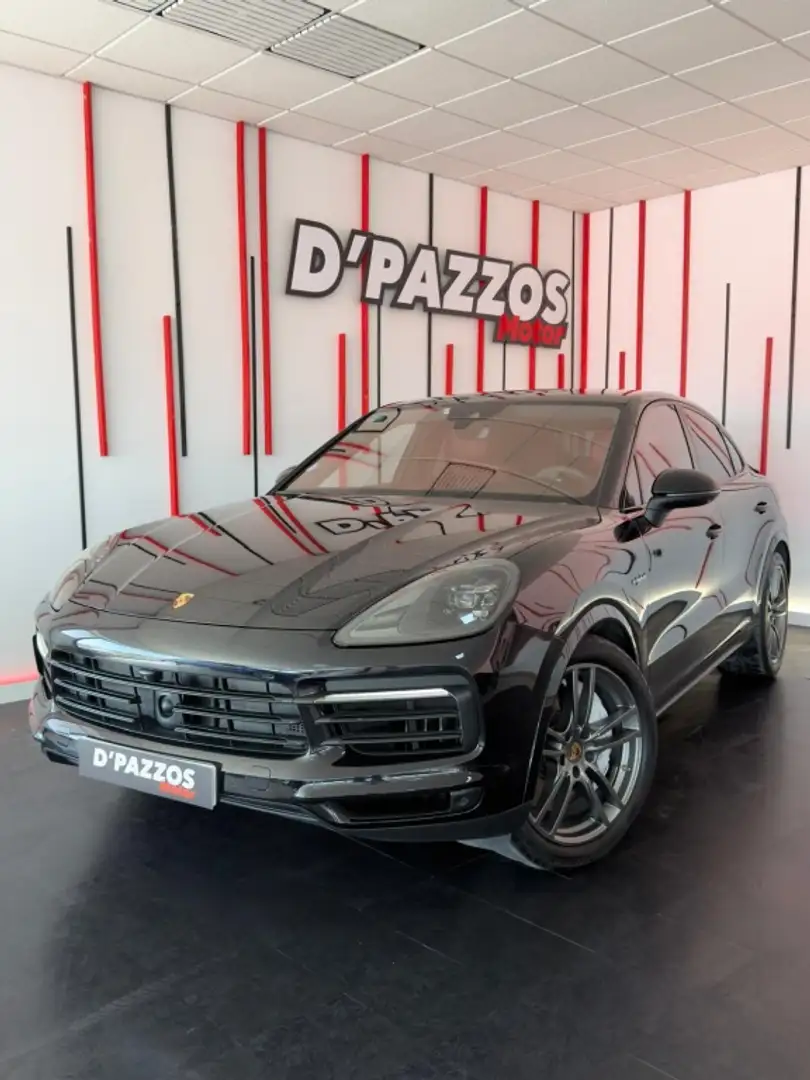 Porsche Cayenne E-Hybrid Coupé Aut. Negro - 1
