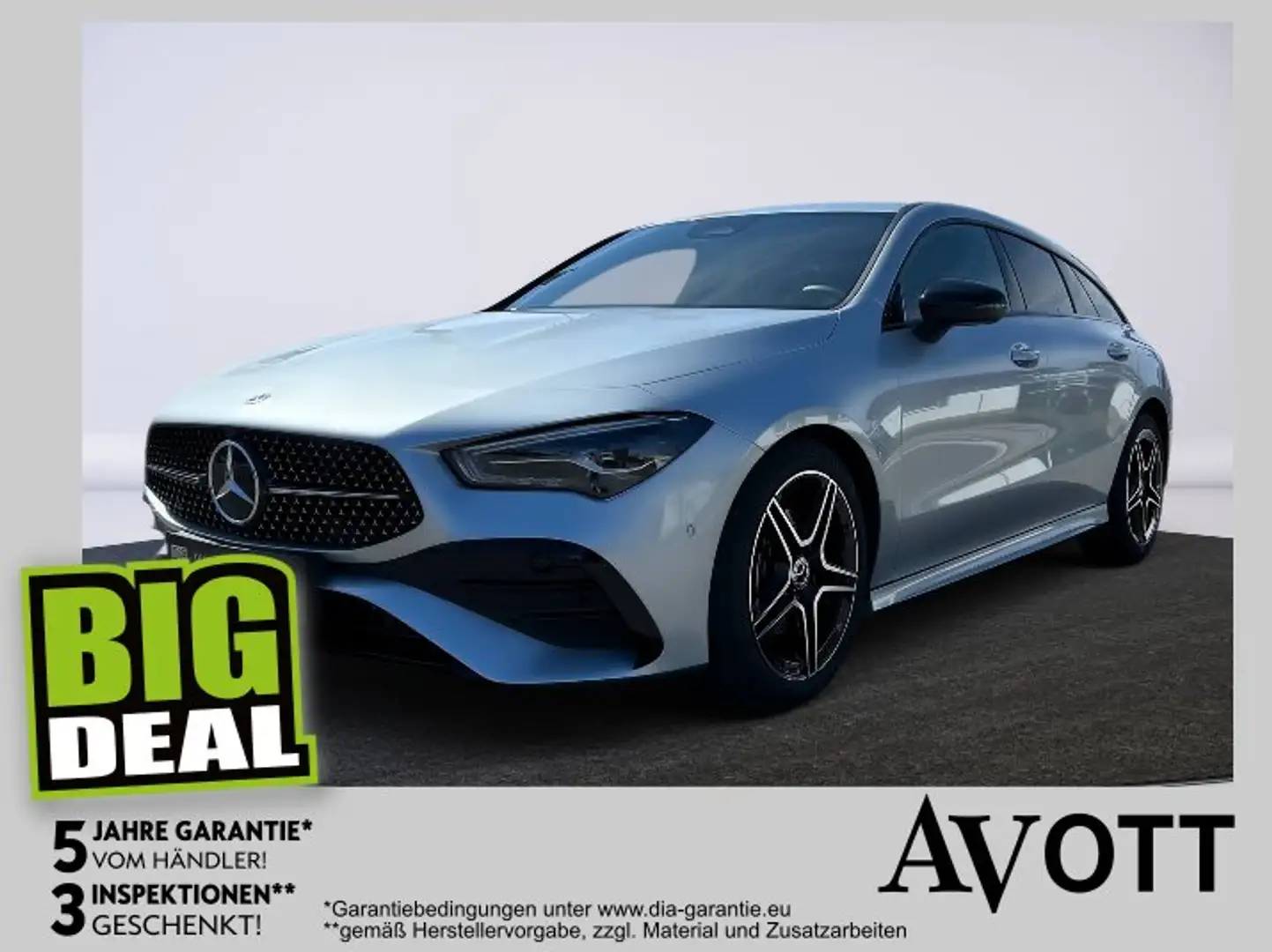 Mercedes-Benz CLA 180 CLA 180 SB AMG Night AKTION Silber - 1
