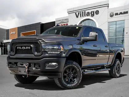 Gray 2023 RAM 2500 Power Wagon Crew Cab 4WD Pickup Truck Four-Wheel Drive 8-Speed Automatic
