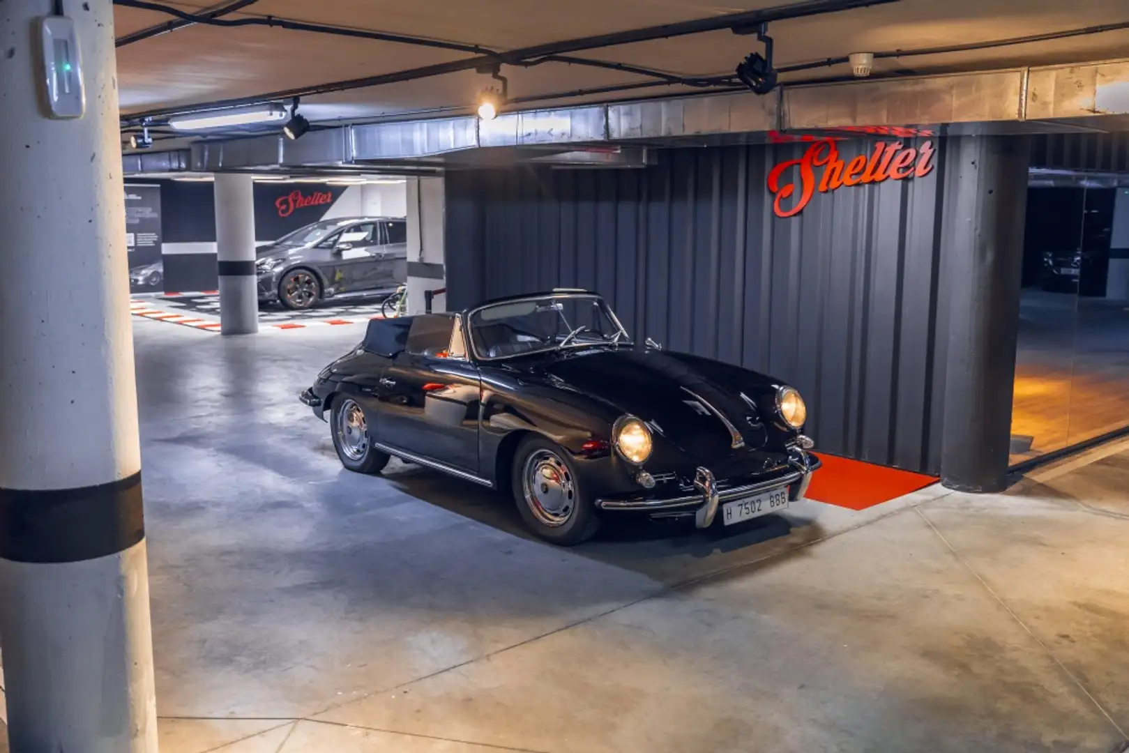 Porsche 356 C 1600 SC Cabrio Noir - 2