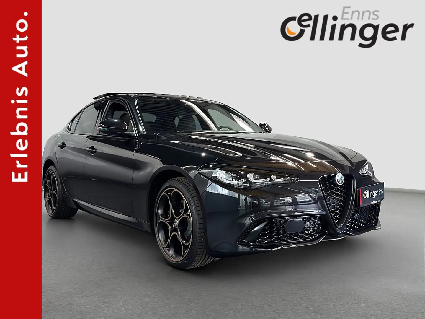 Alfa Romeo Giulia Intensa *Allrad* Schwarz - 1