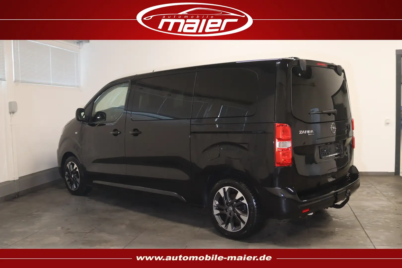 Opel Zafira Life 8Si.-Xenon-Tempo-NAV-HUD-AHK-SHZ-KAM Schwarz - 2