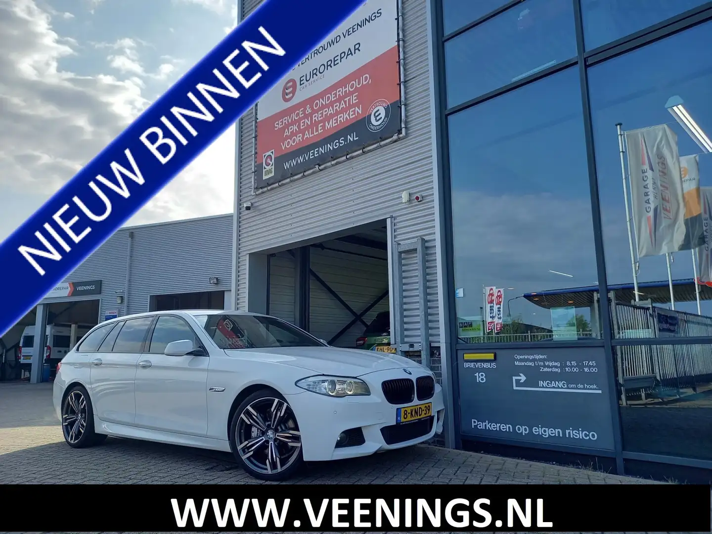 BMW 528 5-serie Touring 528i High Executive M-Sport - STAG Weiß - 1
