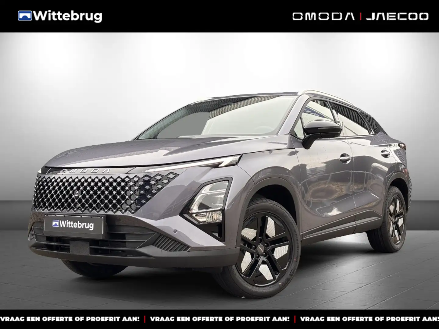 Omoda 5 1.6 T-GDi Premium Hybride Automaat met Lederen bek Grau - 1