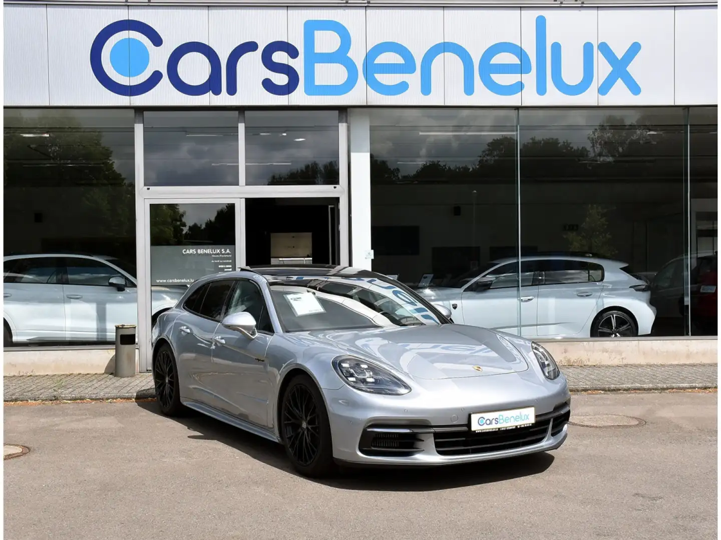 Porsche Panamera 4 E-Hybrid Sport Turismo TO CUIR MEMO HUD CAM360 J Argent - 1