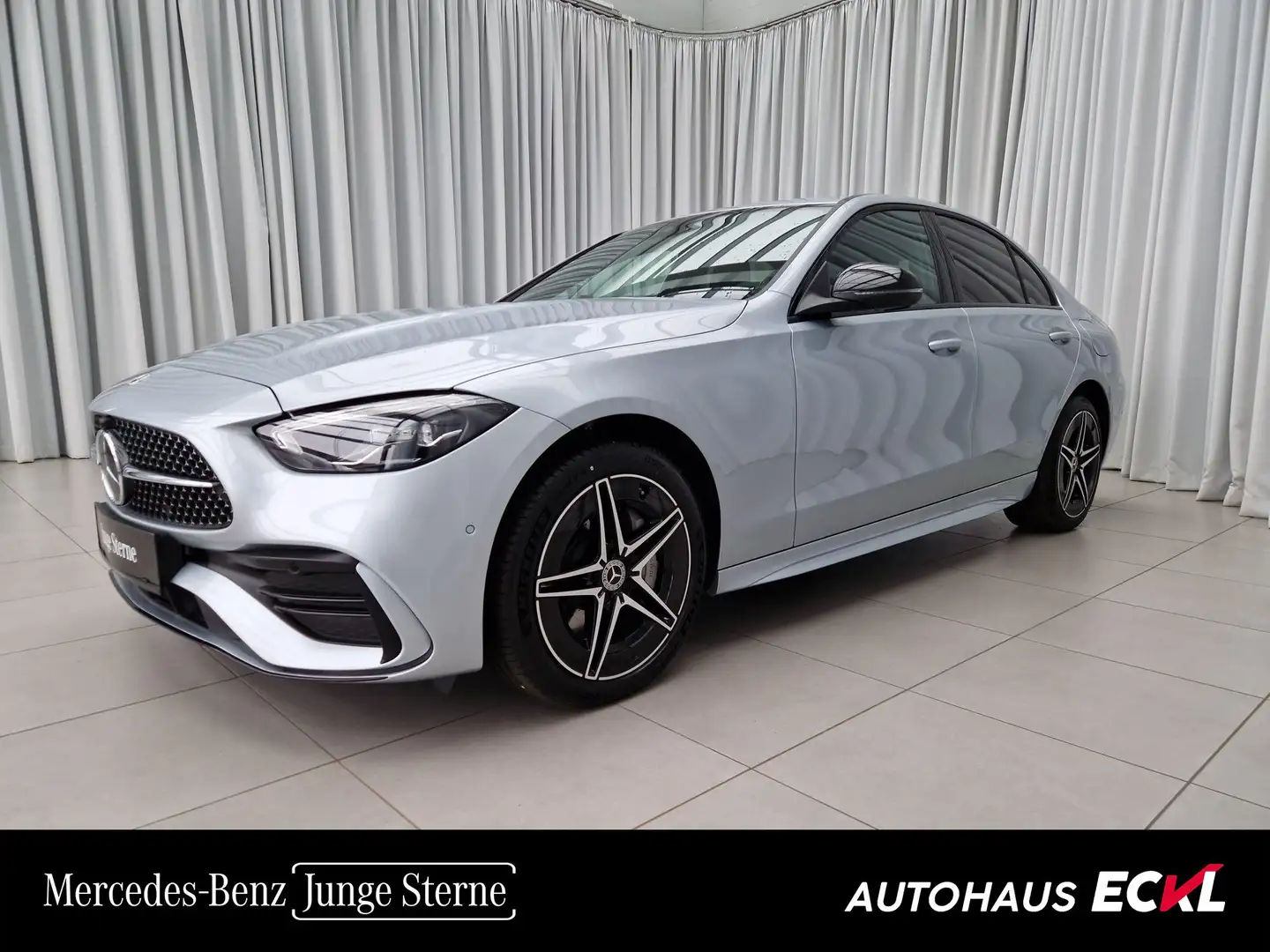 Mercedes-Benz C 300 de mit EQ Hybrid Technologie Silber - 1