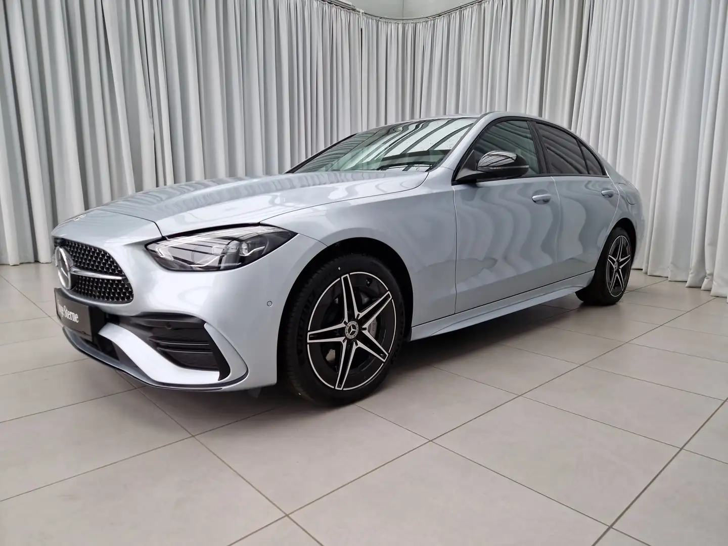 Mercedes-Benz C 300 de mit EQ Hybrid Technologie Silber - 2