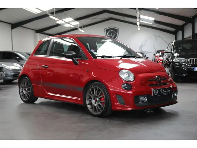 Abarth 595 595C 1.4 TURBO 180 BVA / PHASE 1/ ROSSO TRISTRATO / FLEX FUEL