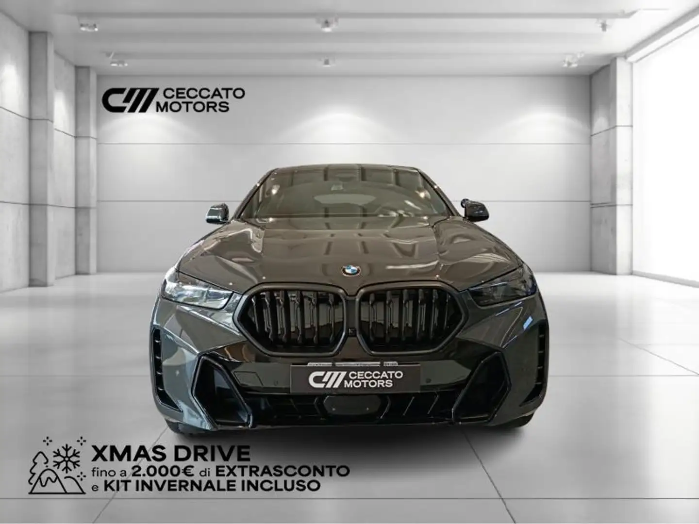 BMW X6 xdrive30d MSport Pro auto Grigio - 2