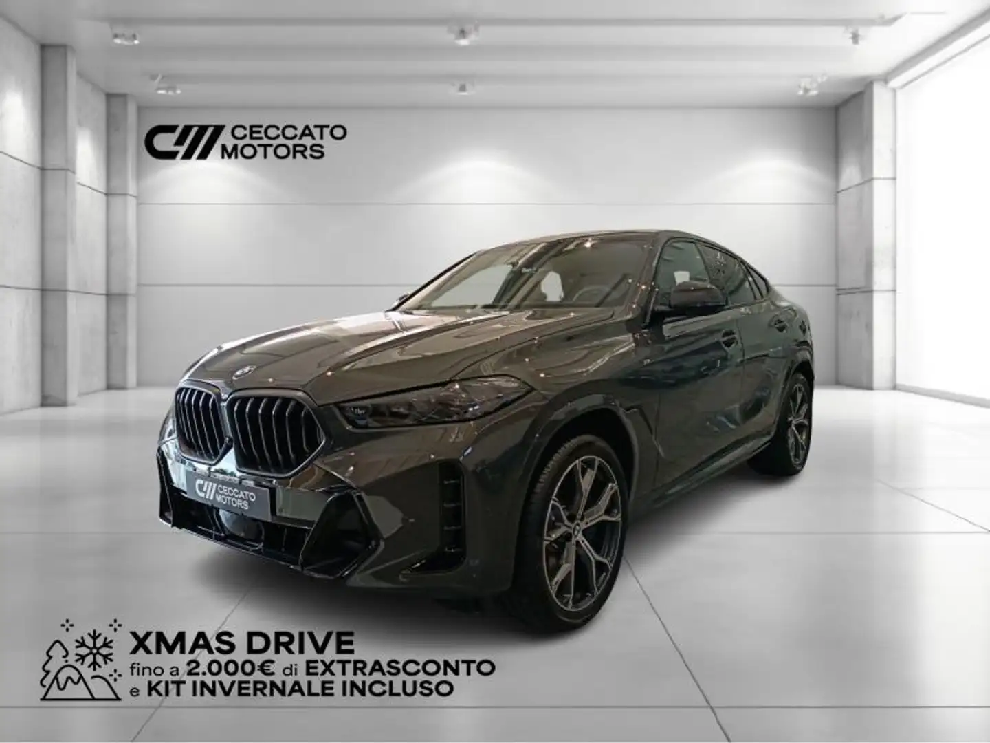 BMW X6 xdrive30d MSport Pro auto Grigio - 1