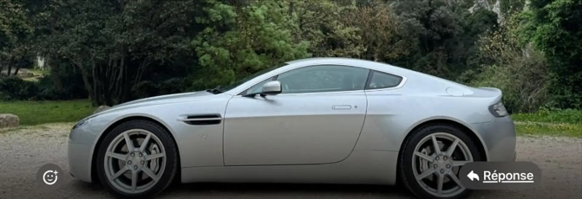 Aston Martin Vantage Vantage V8 Plateado - 2