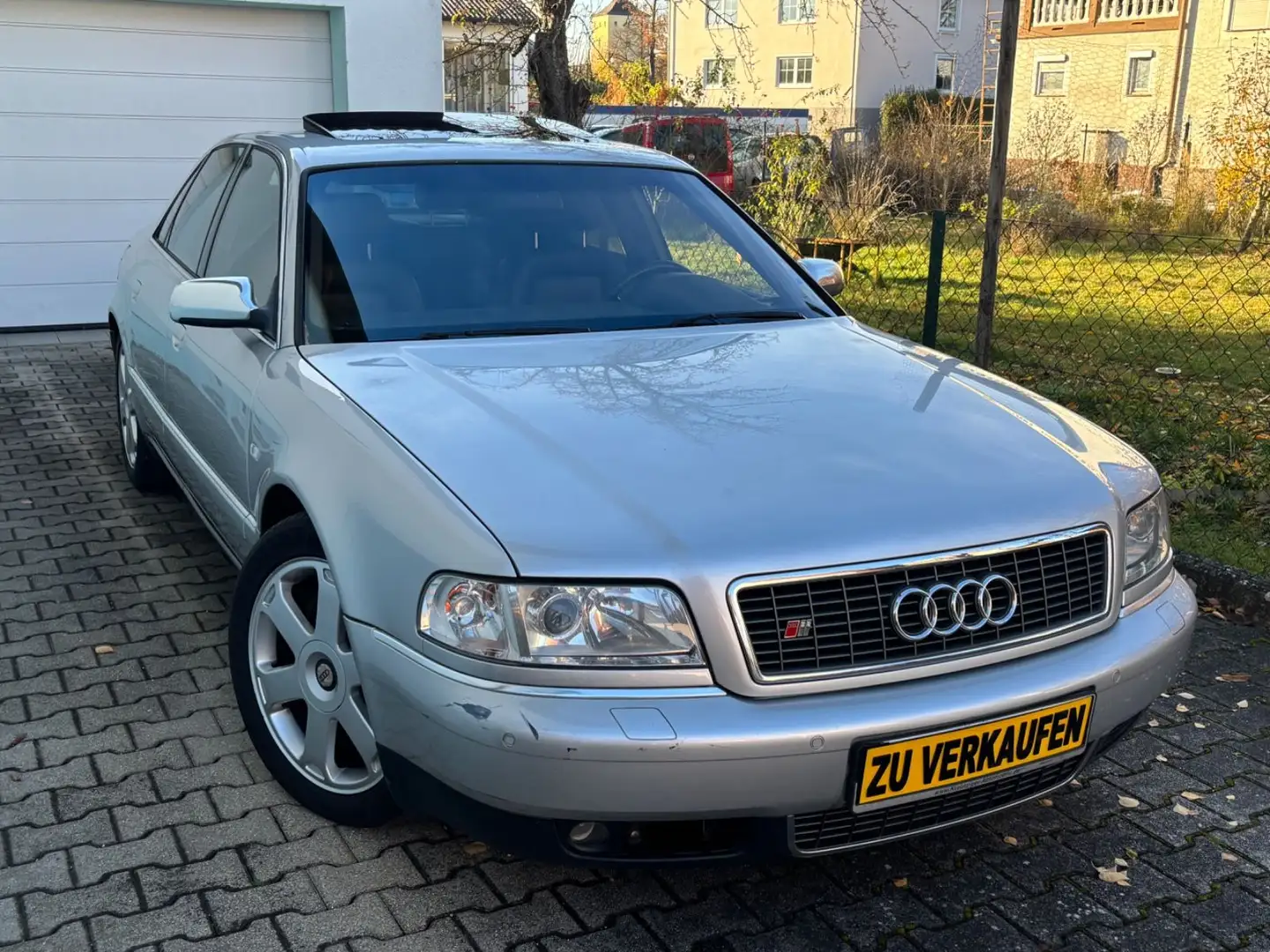 Audi S8 4.2 quattro 2.HD+S.heft+Schiebedach+Doppelver Silber - 2