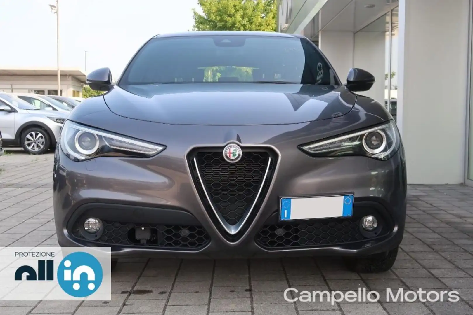 Alfa Romeo Stelvio Stelvio 2.2 Turbo Diesel 190cv AT8 Q4 Super Busine Grigio - 2