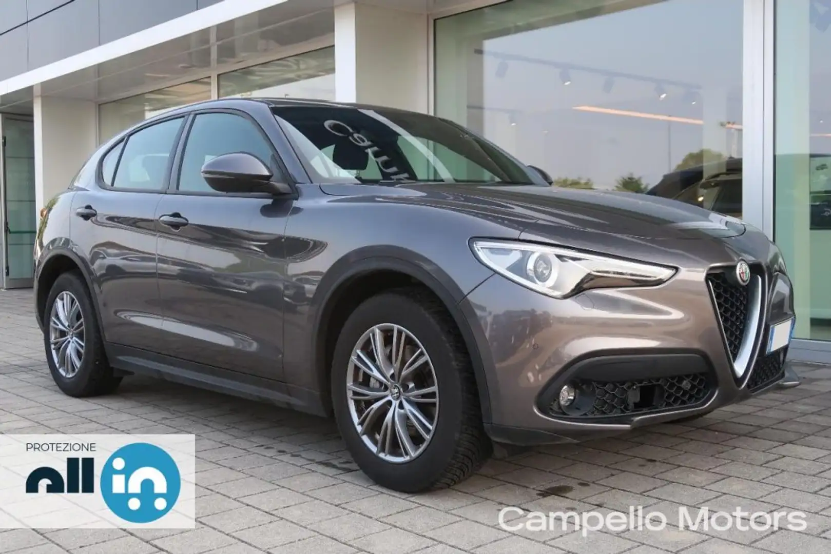 Alfa Romeo Stelvio Stelvio 2.2 Turbo Diesel 190cv AT8 Q4 Super Busine Grigio - 1