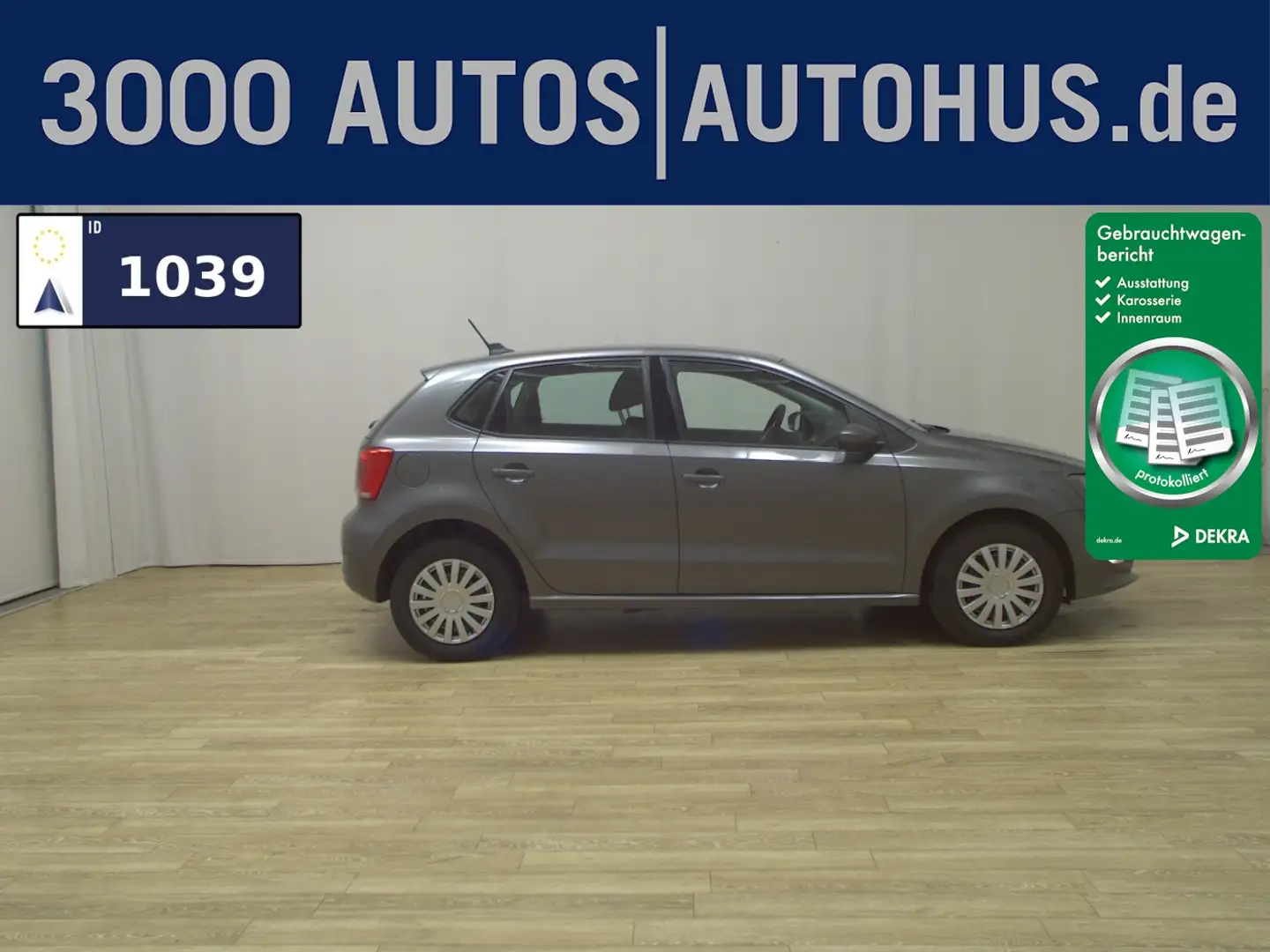 Volkswagen Polo 1.2 TDI Trendline PDC Klima Gris - 1
