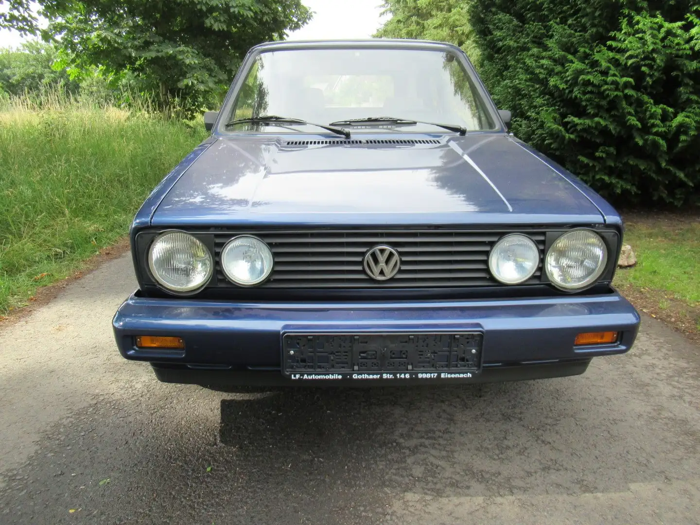 Volkswagen Golf 1.8 Cabriolet Classic 1.Hand/22Tkm... Bleu - 2