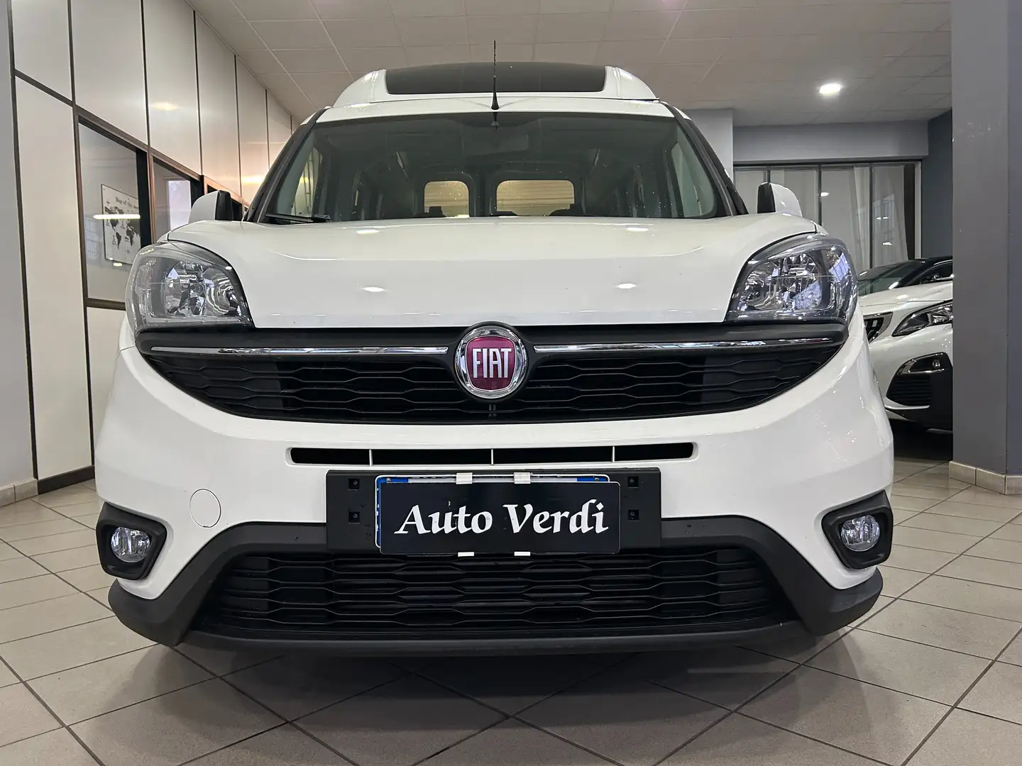 Fiat Doblo Doblo II 2015 1.6 mjt 16v Pop 120cv Bianco - 1