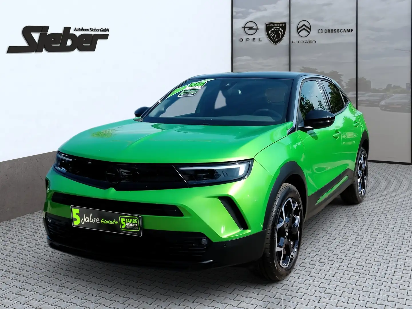 Opel Mokka 1.2 Turbo Ultimate NAVI*KAMERA*SITZHZG* Grün - 2