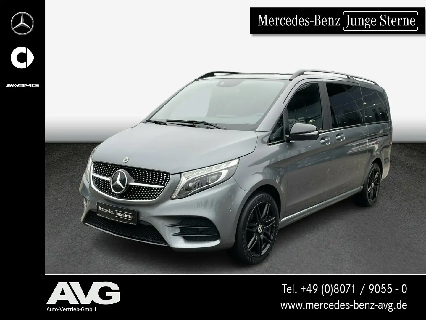 Mercedes-Benz V 250 V 250 d 4MATIC AVANTGARDE EDITION Lang AMG Line BC Grau - 1