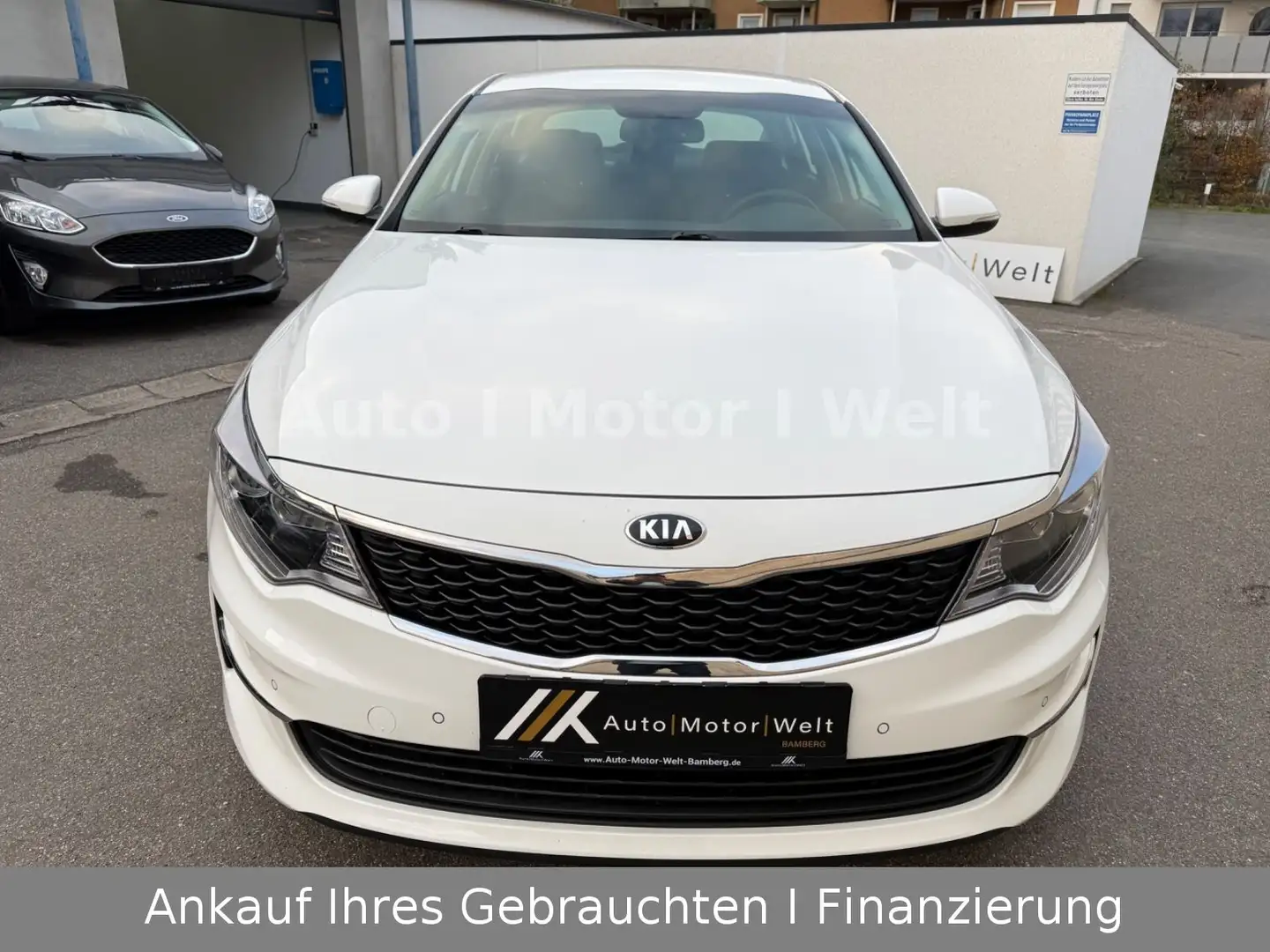 Kia Optima Edition 7  1.Hand NAV/R-CAM/TPMT/PDCvo+hi Weiß - 2