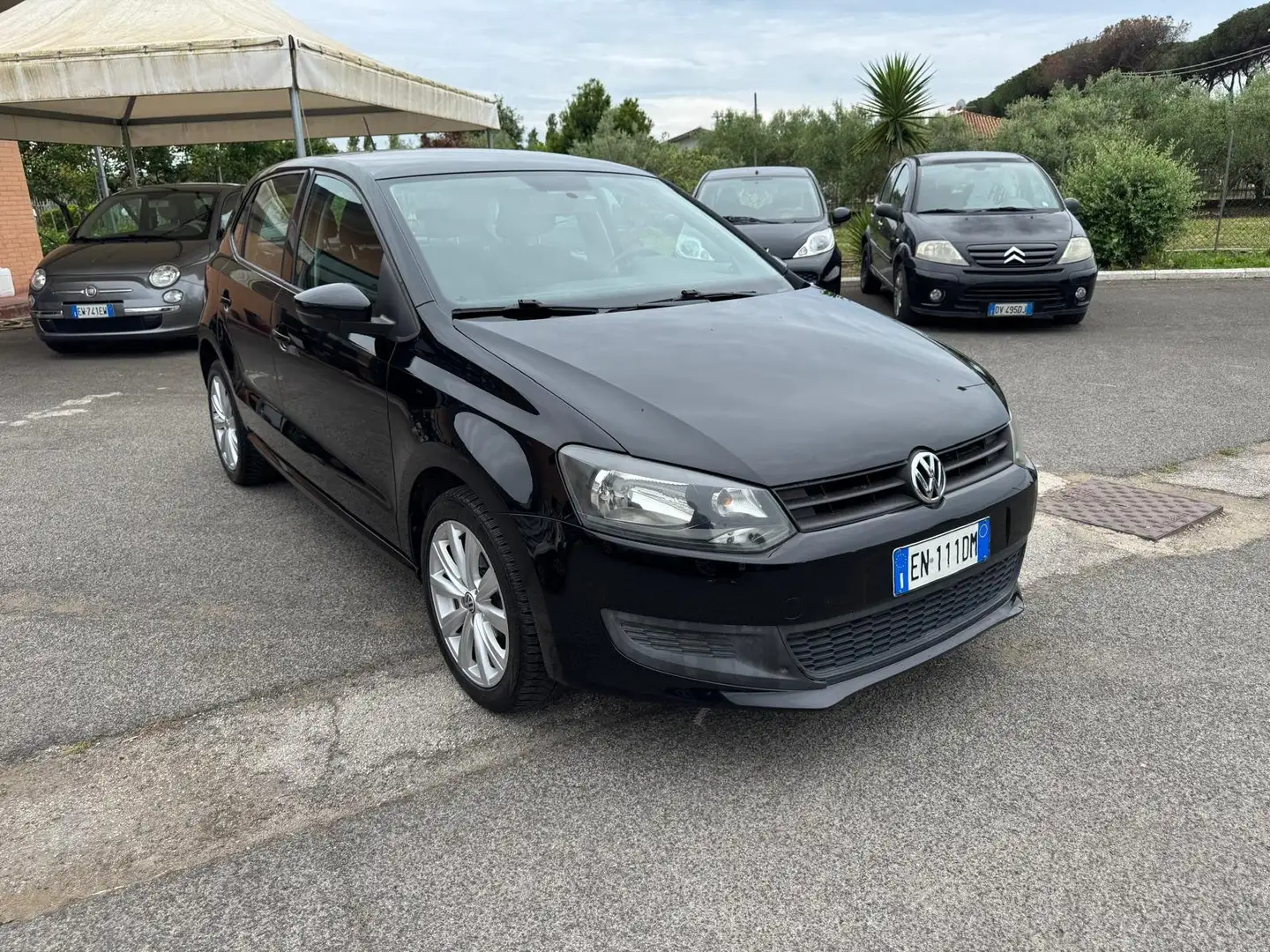 Volkswagen Polo 1.2 TDI 75CV 5 PORTE 2012 Nero - 2