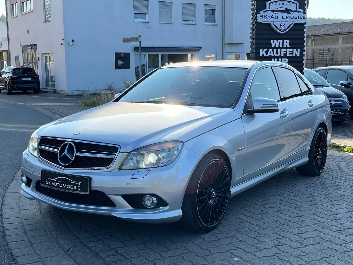 Mercedes-Benz C 220 CDI AMG NAVI-XENON-SHZG-PDC-T.LEDER-MULTI Silber - 2