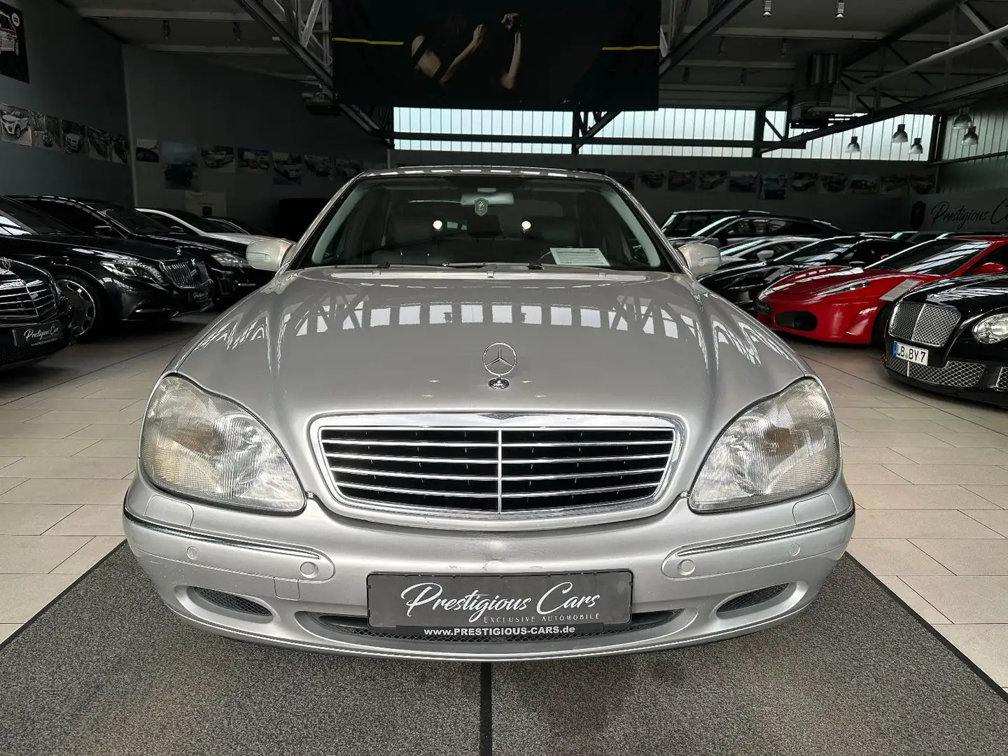 Mercedes-Benz S 320 Leder Navi Xenon PDC Tempomat TÜV+ÖL NEU! Argintiu - 1
