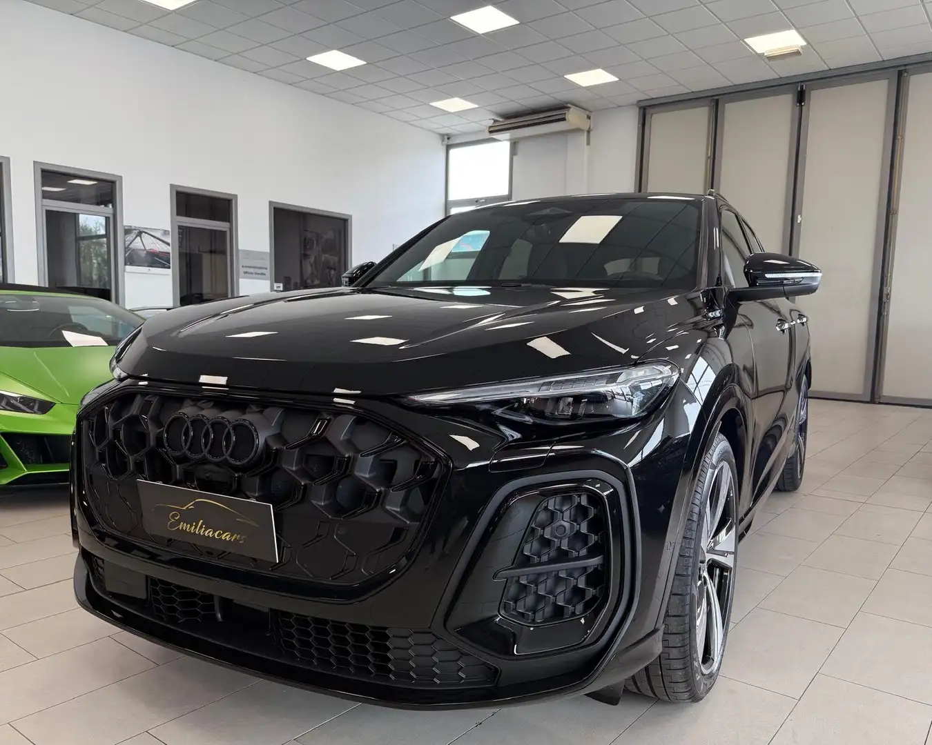 Audi Q5 2.0 TDI 204 CV MHEV QUATTROS-LINE SOSP PNEUMATICHE Nero - 2