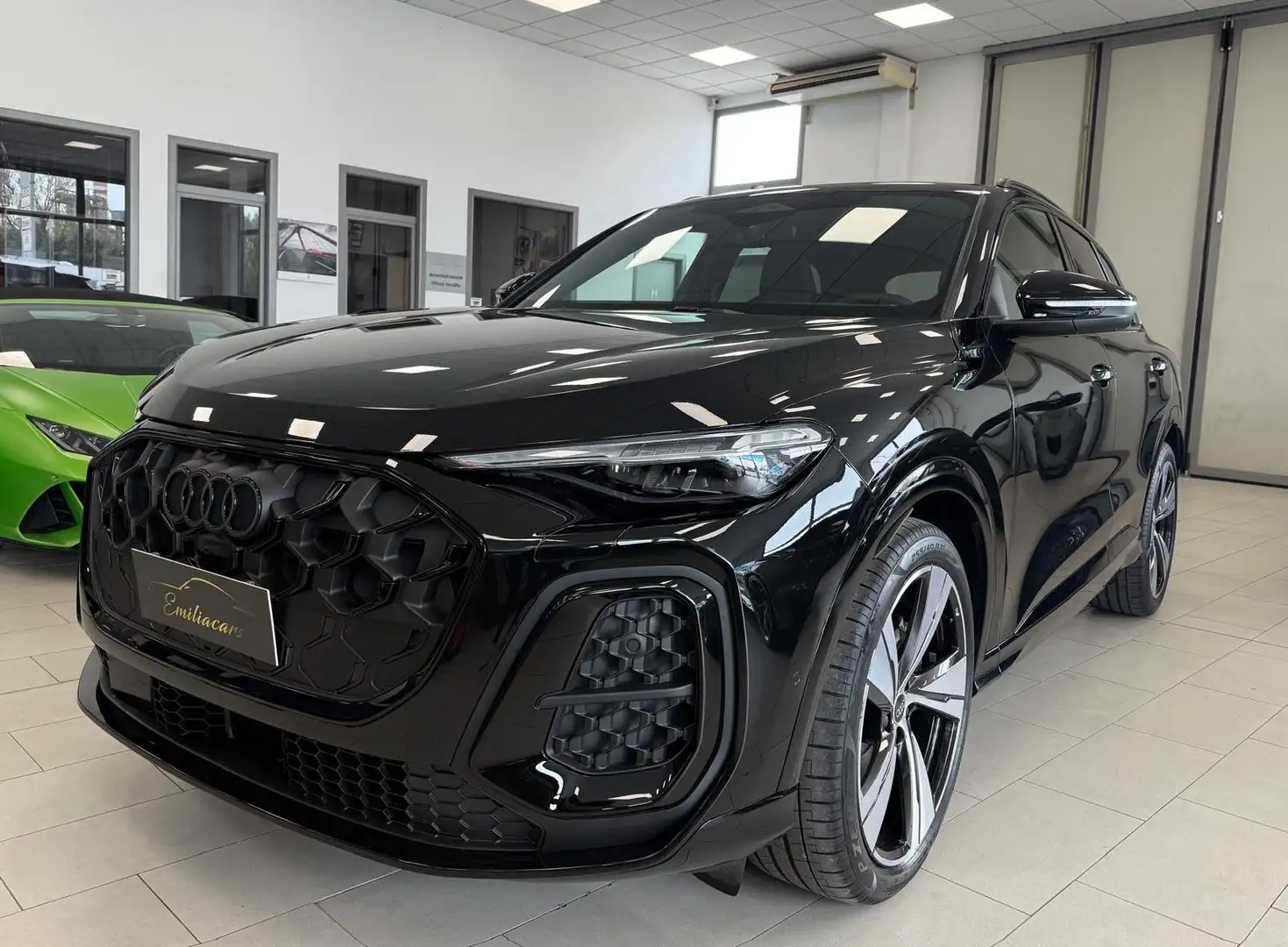 Audi Q5 2.0 TDI 204 CV MHEV QUATTROS-LINE SOSP PNEUMATICHE Nero - 1