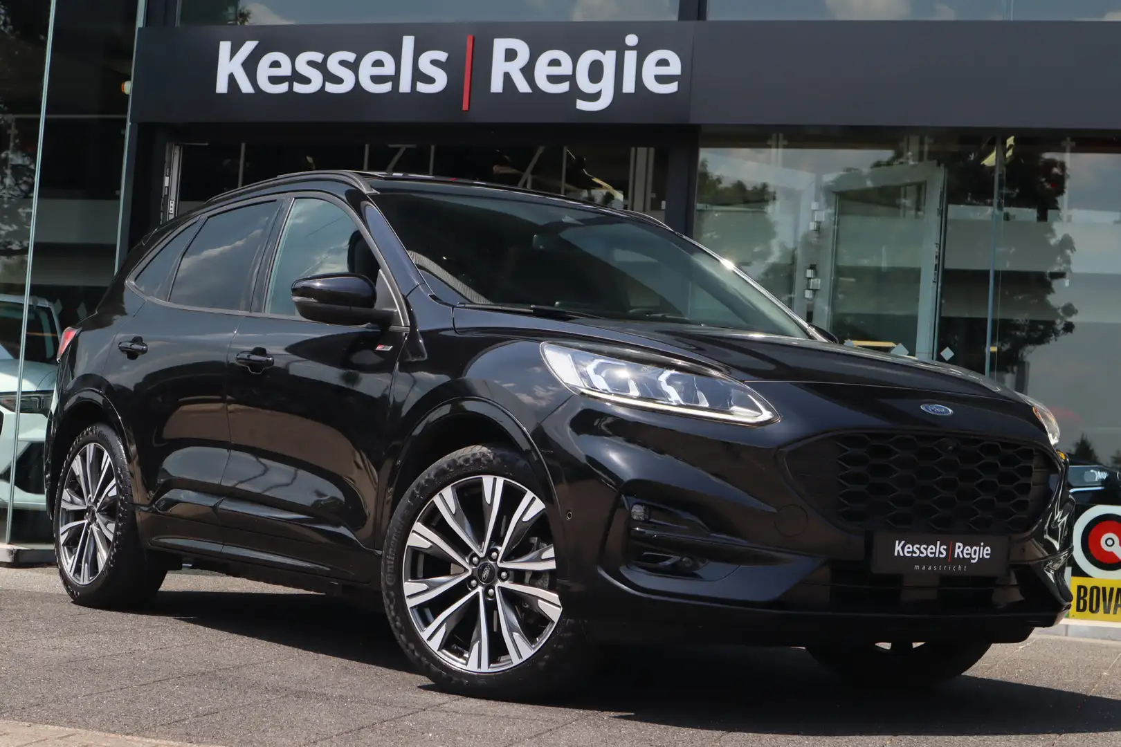 Ford Kuga 2.5 PHEV ST-Line X Panoramadak Led Navi Elec.trekh Zwart - 1