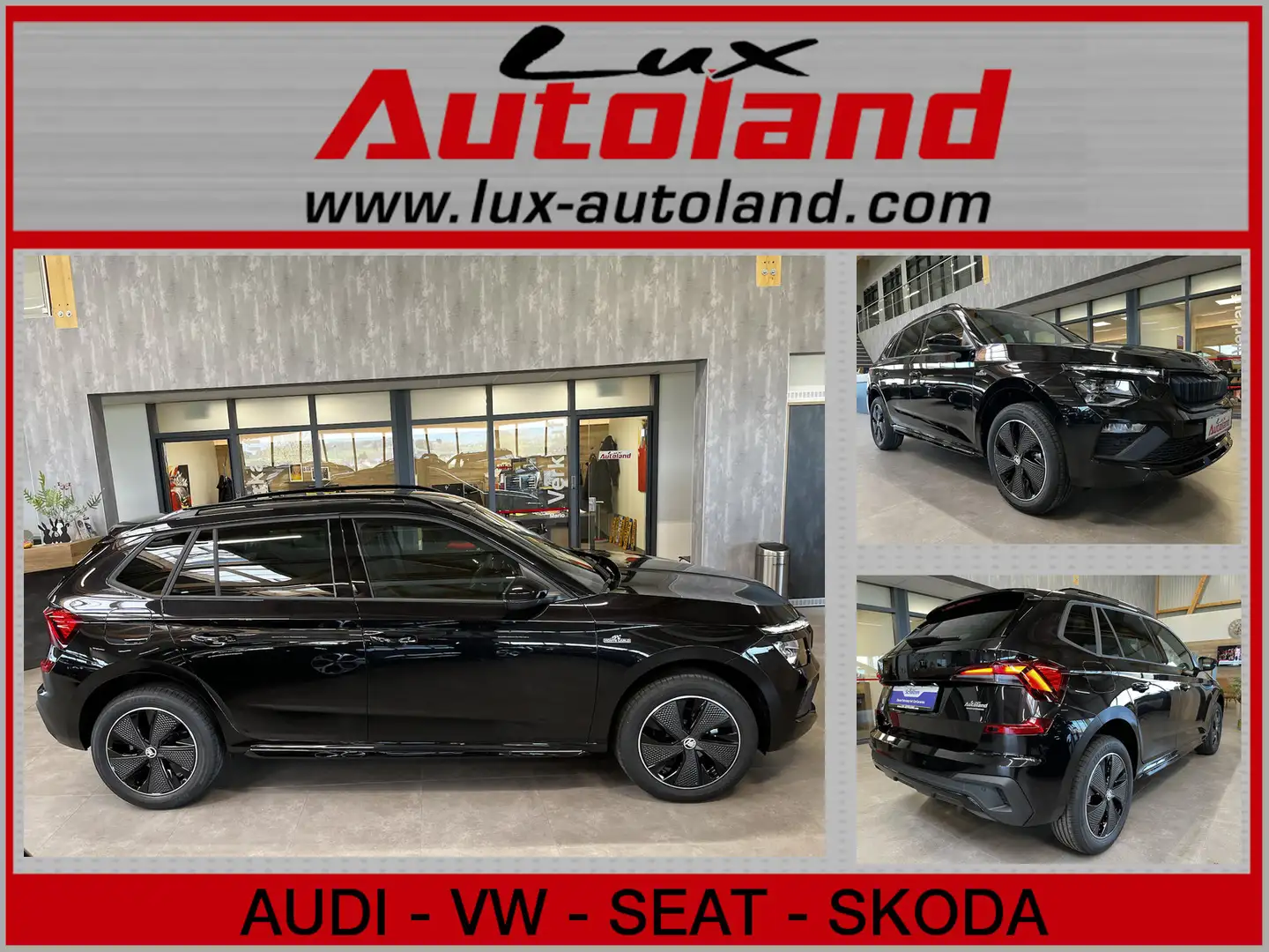 Skoda Kamiq Monte Carlo 1.5 TSI DSG App Kamera Kessy Noir - 1