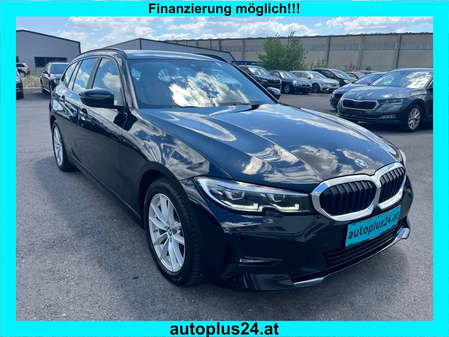BMW 318 Touring Aut. *LEDER Schwarz - 1