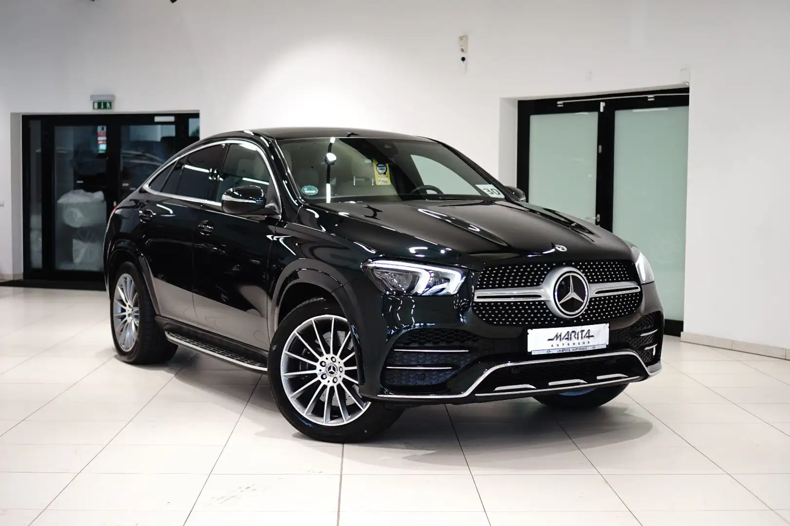 Mercedes-Benz GLE 400 d COUPE|AMG|DISTR|MEMO|BURMS|KAMERA|WIDE| Grün - 1