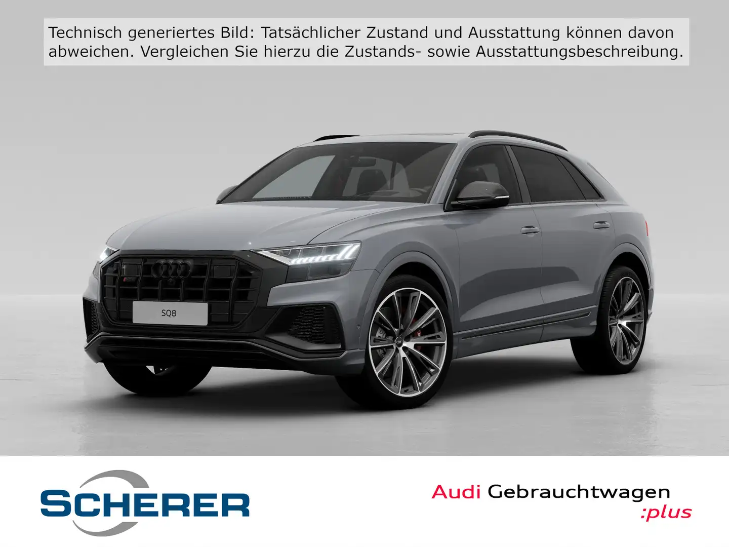 Audi SQ8 HD-MATRIX PANO STD-HEIZUNG 360°KAMERA Grau - 1