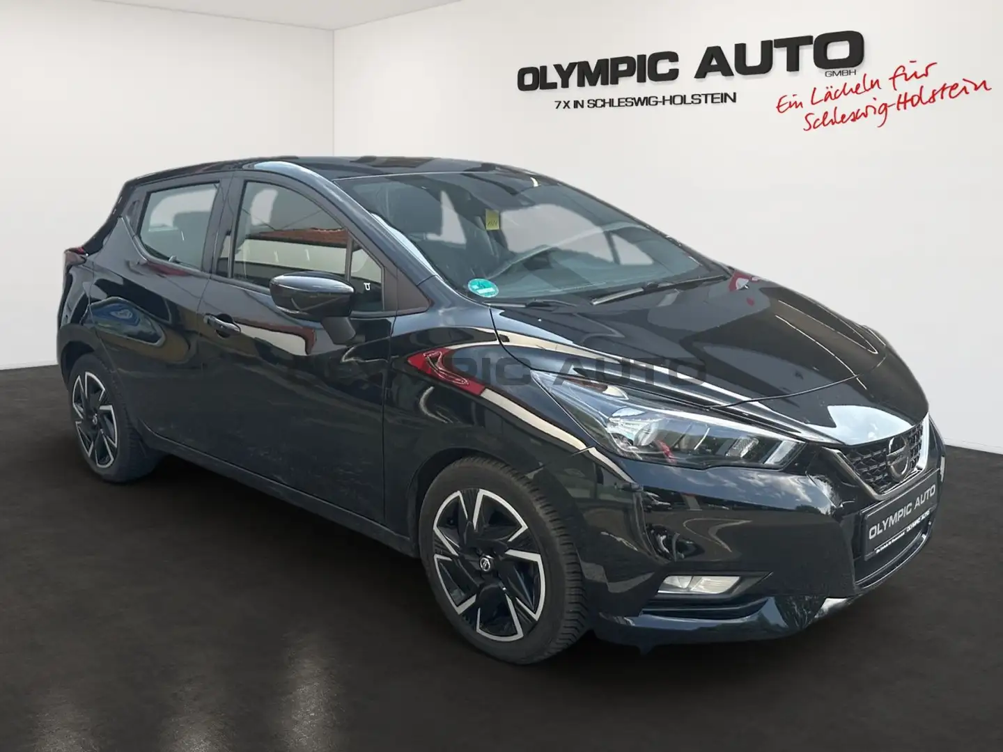 Nissan Micra 1.0 IG-T Xtronic N-Way PDC KLIMA-AT SITZHZ Zwart - 2