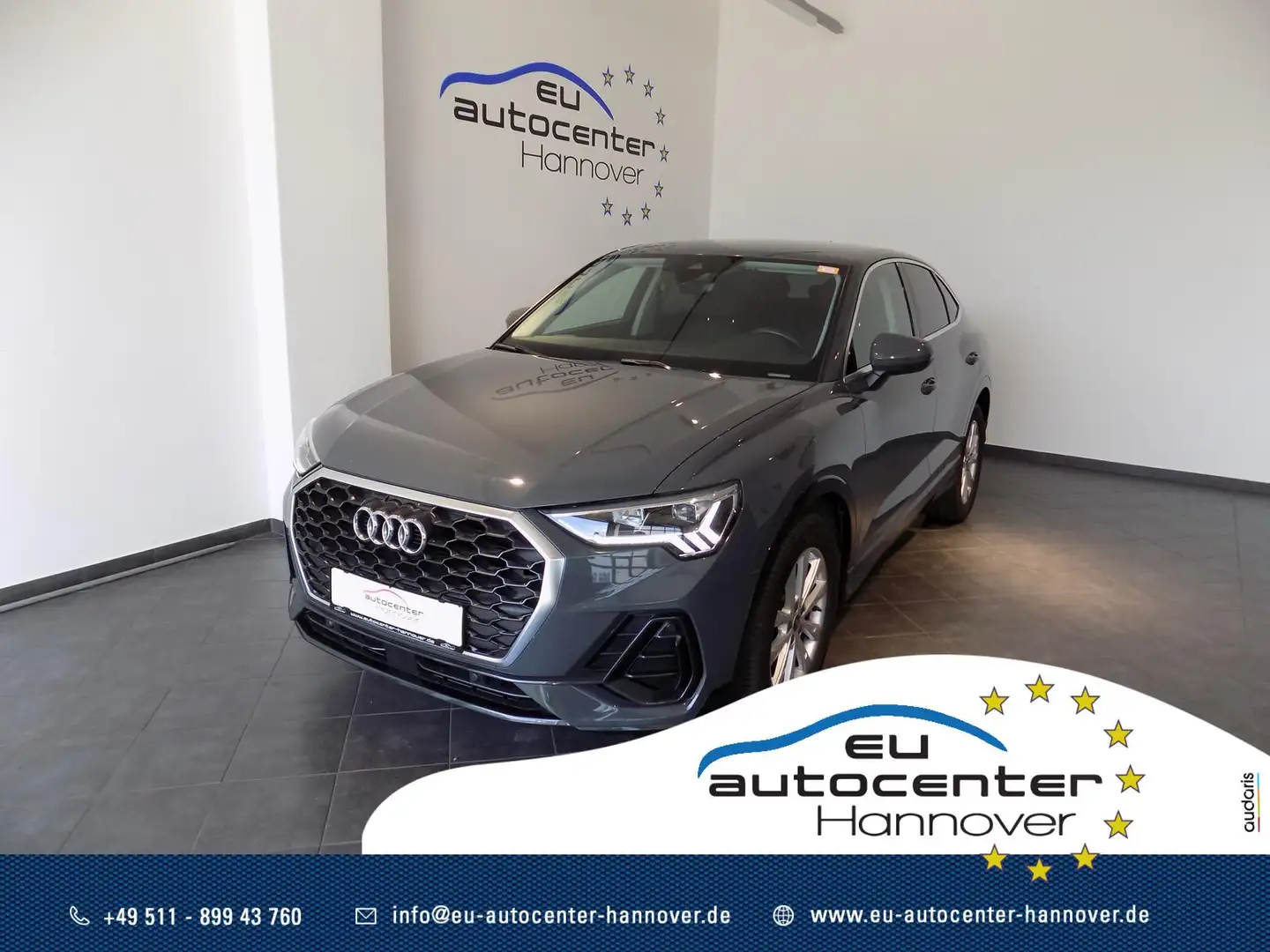 Audi Q3 35 TDI Sportback Aut.LED Business-Paket, PDC v+h Gris - 1