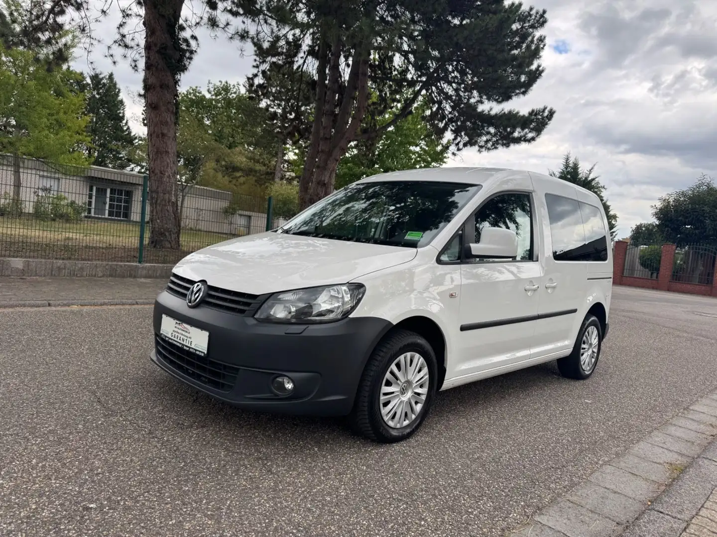Volkswagen Caddy Kasten/Kombi Trendline EcoFuel Erdgas Bianco - 1