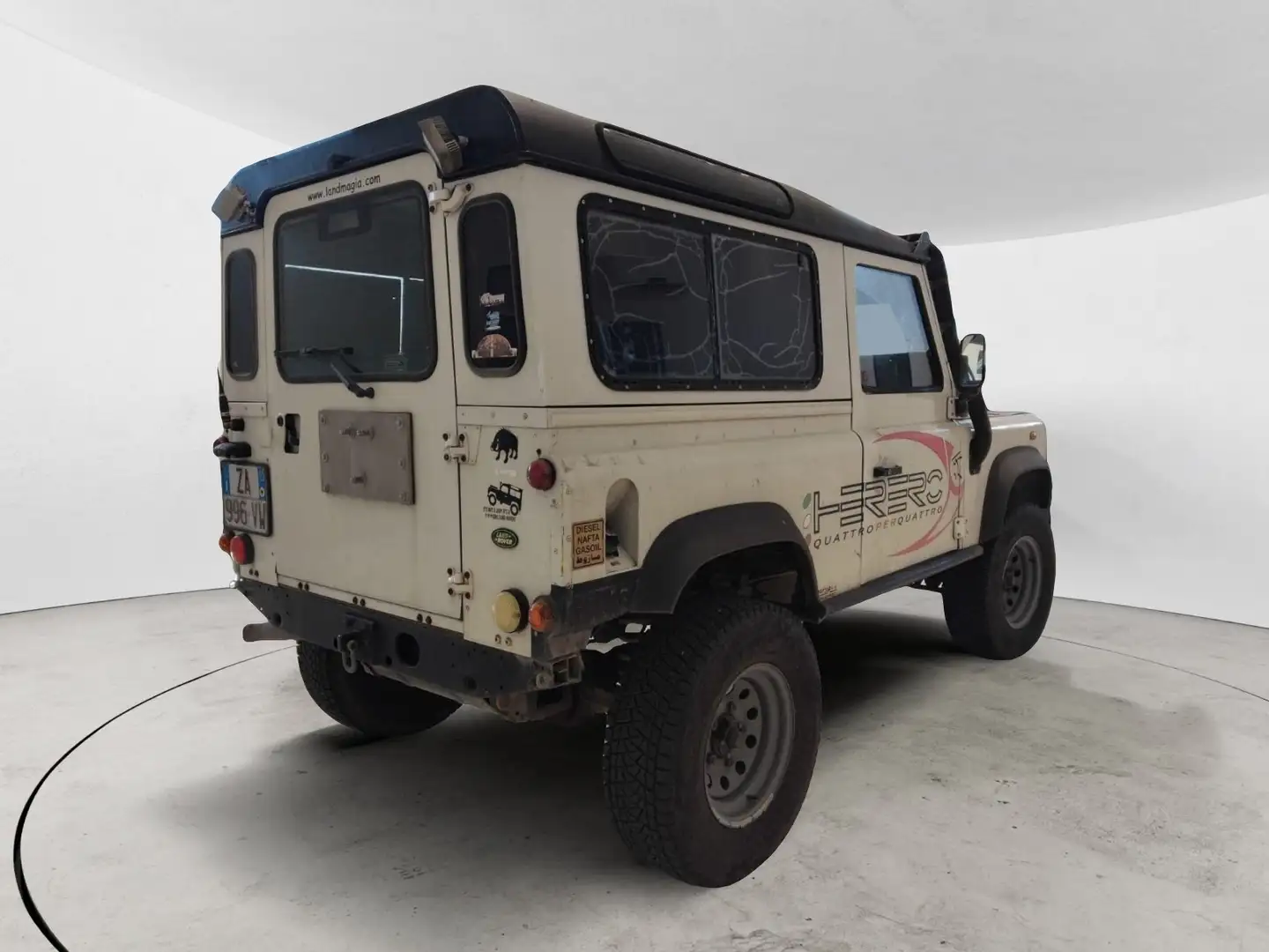 Land Rover Defender Defender 90 2.5 Td5 Soft-Top E Bianco - 2