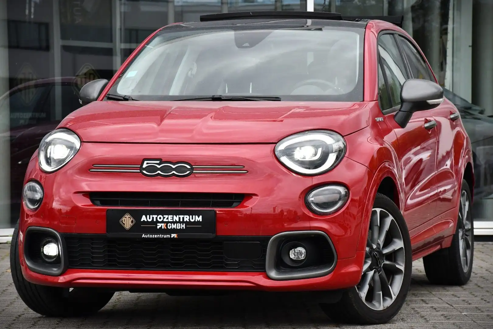 Fiat 500X Dolcevita Sport 7G DCT Faltdach LED Kamera Rot - 1