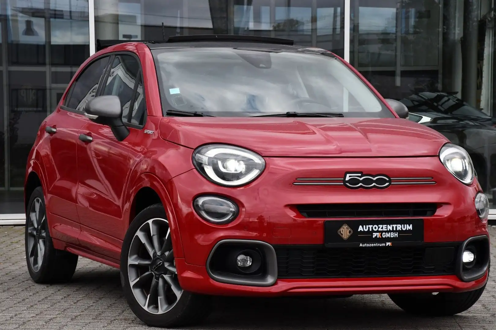 Fiat 500X Dolcevita Sport 7G DCT Faltdach LED Kamera Rot - 2