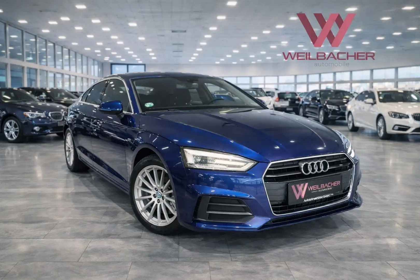 Audi A5 2.0 TDI Sportback quattro *Leder*LED*Virtual* Bleu - 2